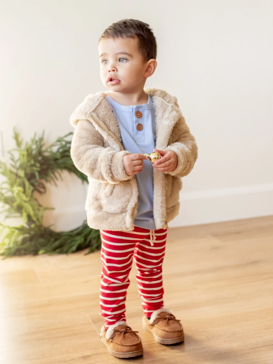 Candy Cane Stripe Leggings