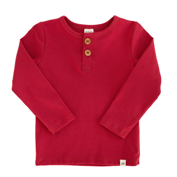Cranberry Long Sleeve Button Shirt