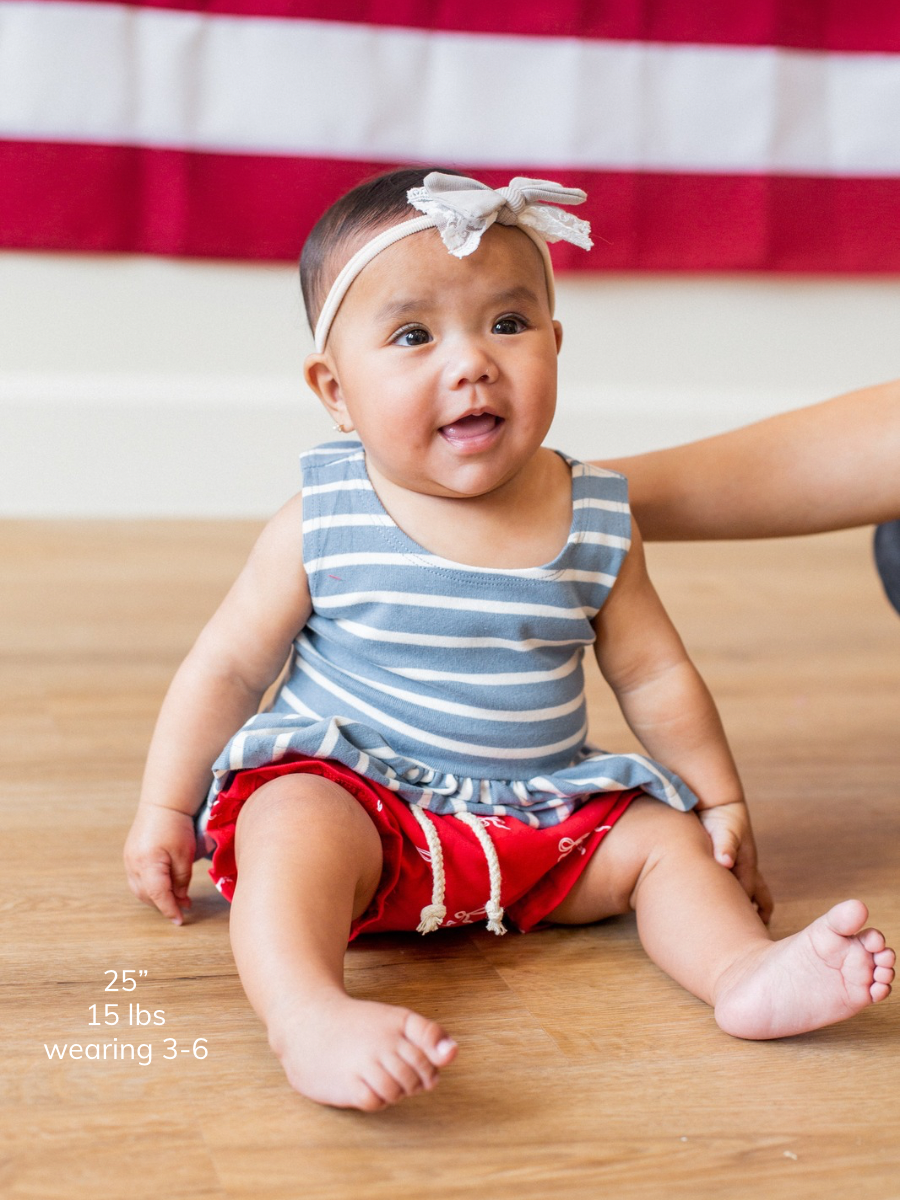 Heritage Bow Print Ruffle Shorties