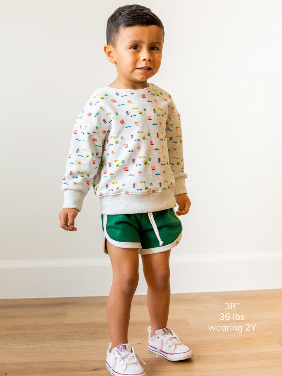 Clover Midi Shorts