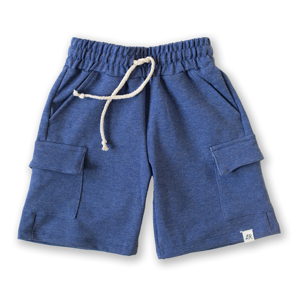 Denim Cargo Shorts