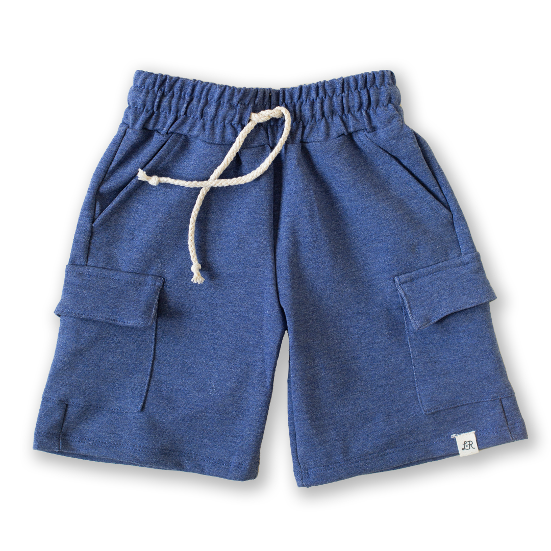 Denim Cargo Shorts