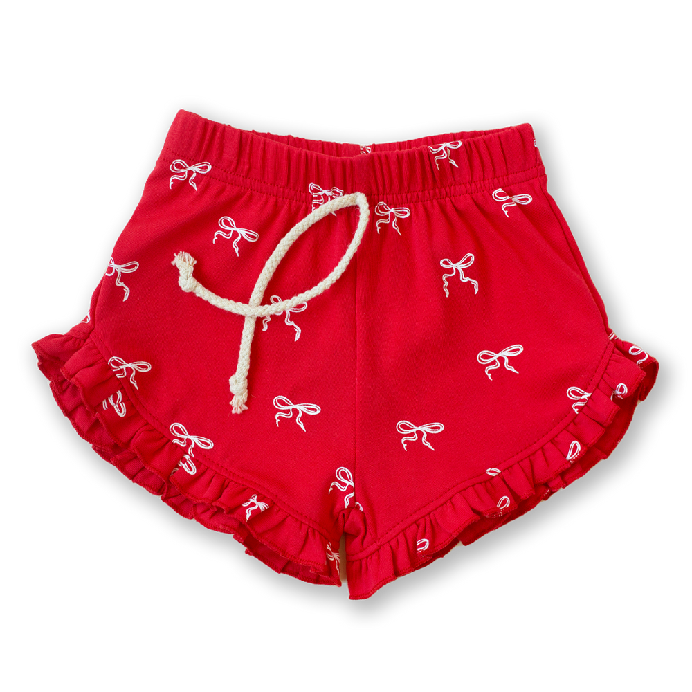 Heritage Bow Print Puddle Shorts