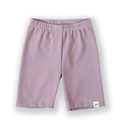 Dusty Lilac Biker Shorts