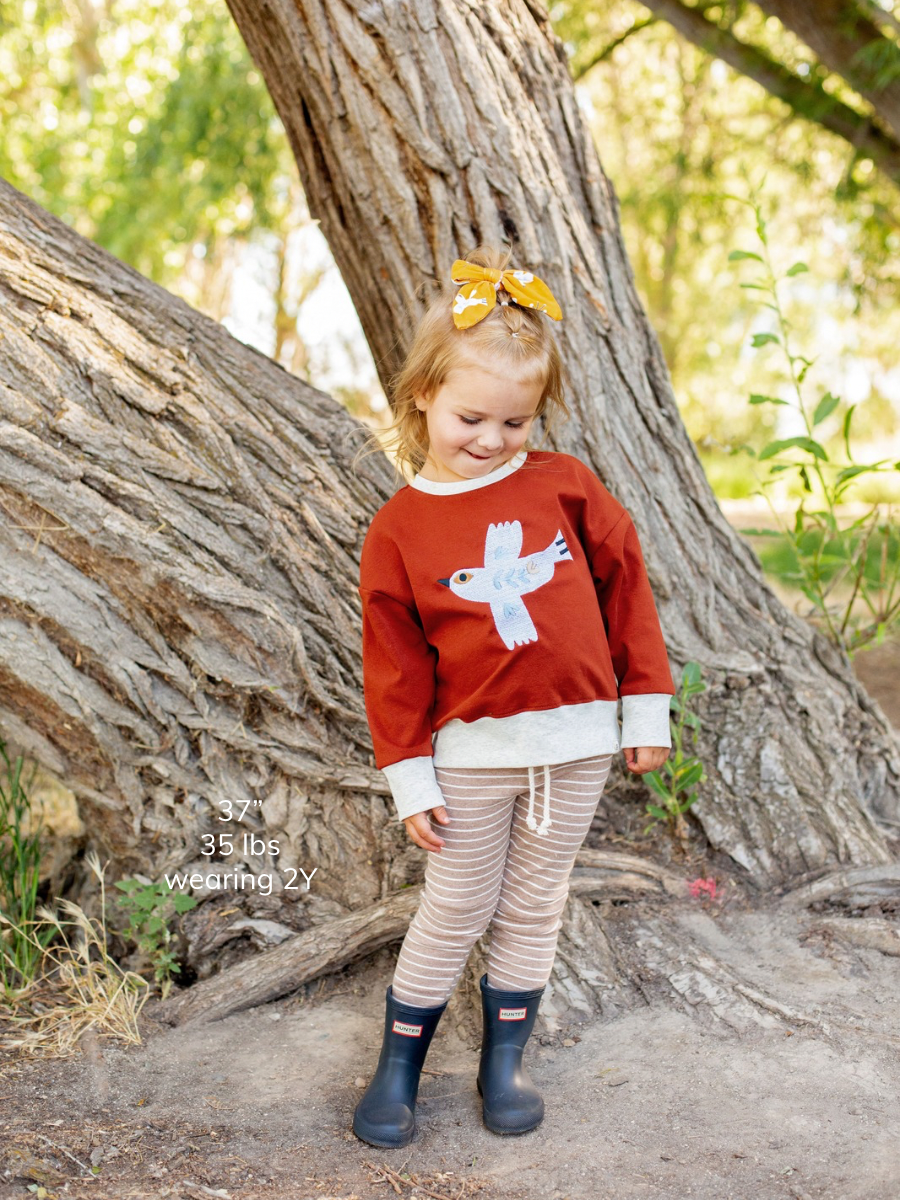 Sand Dollar Stripe Leggings