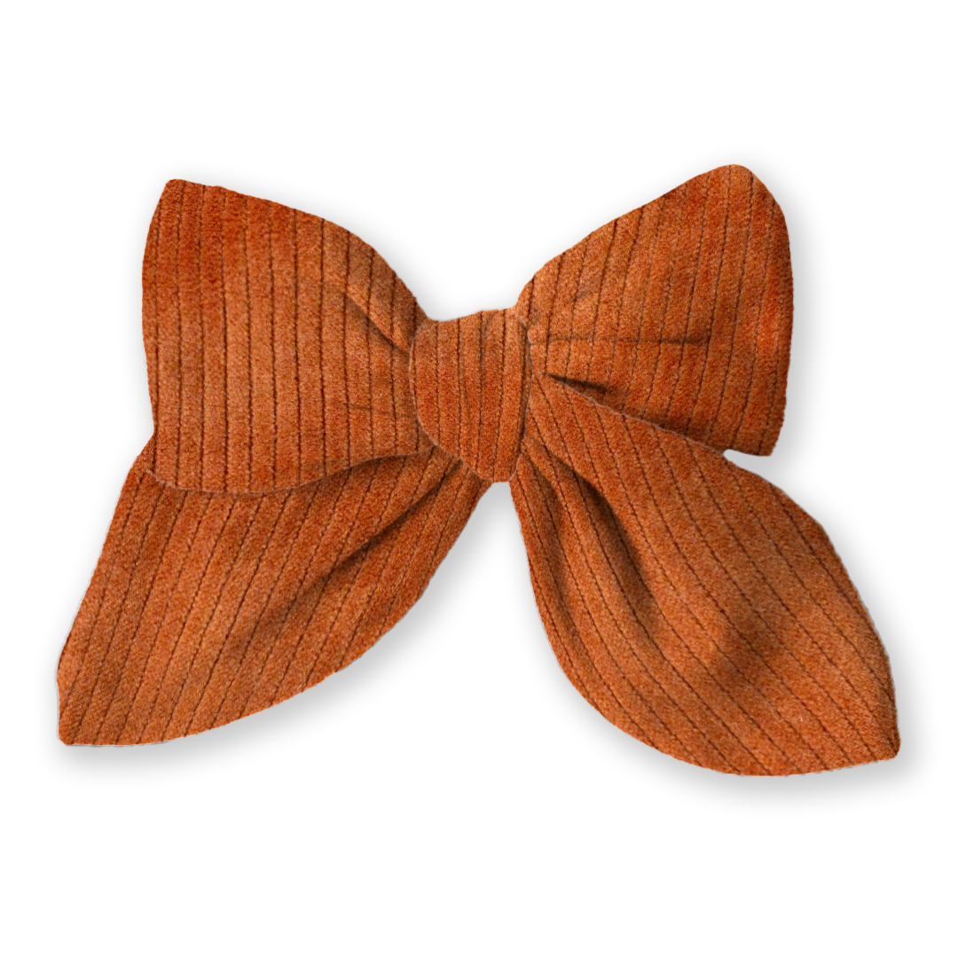 Ginger Corduroy Bow *PREORDER available once sold out*