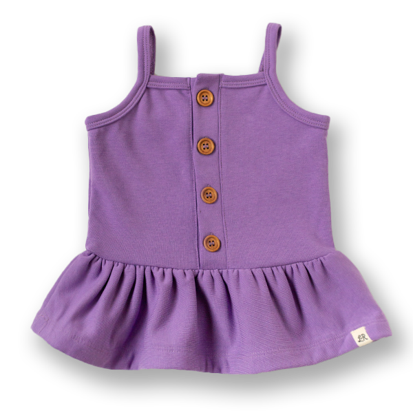 Açaí Button Peplum