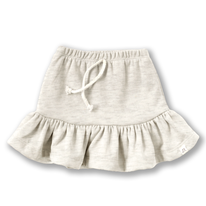 Heathered Cream Tea Skort