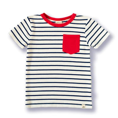 Heritage Stripe Short Sleeve Pocket Shirt