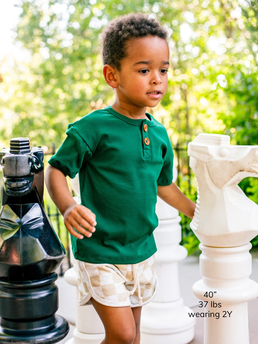 Clover Short Sleeve Button Shirt