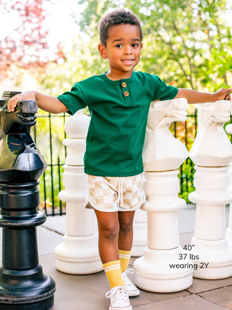 Clover Short Sleeve Button Shirt