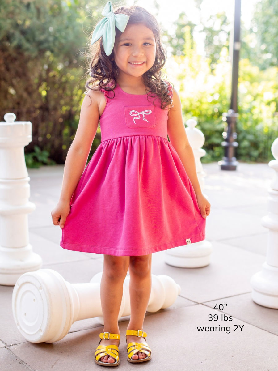 Posy Flutter Crossback Dress