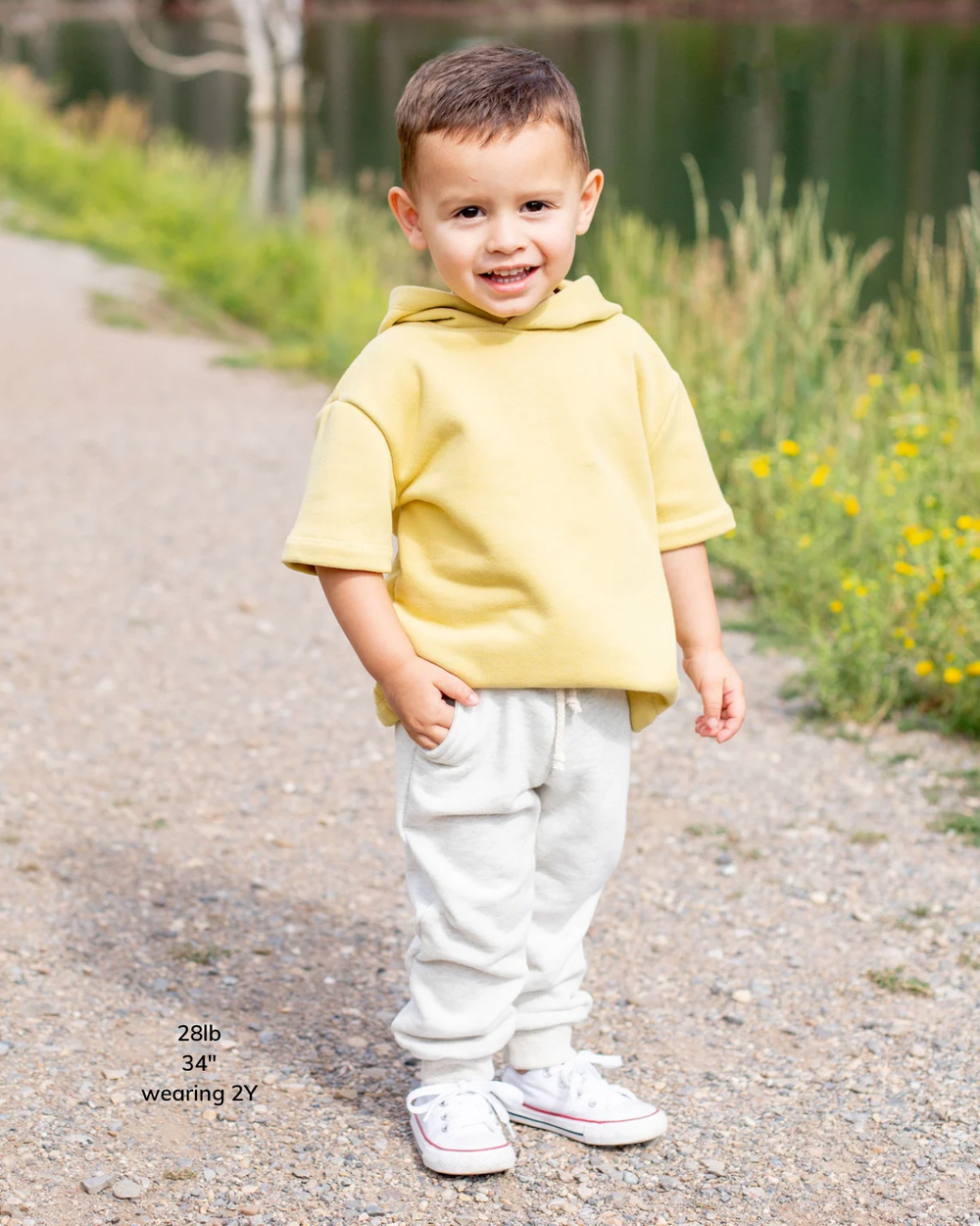 Heathered Cream Joggers