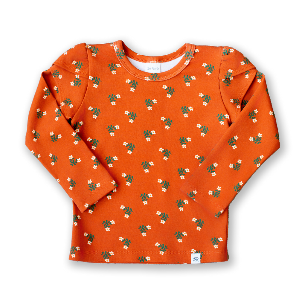 Monarch Flora Long Sleeve Petal Top