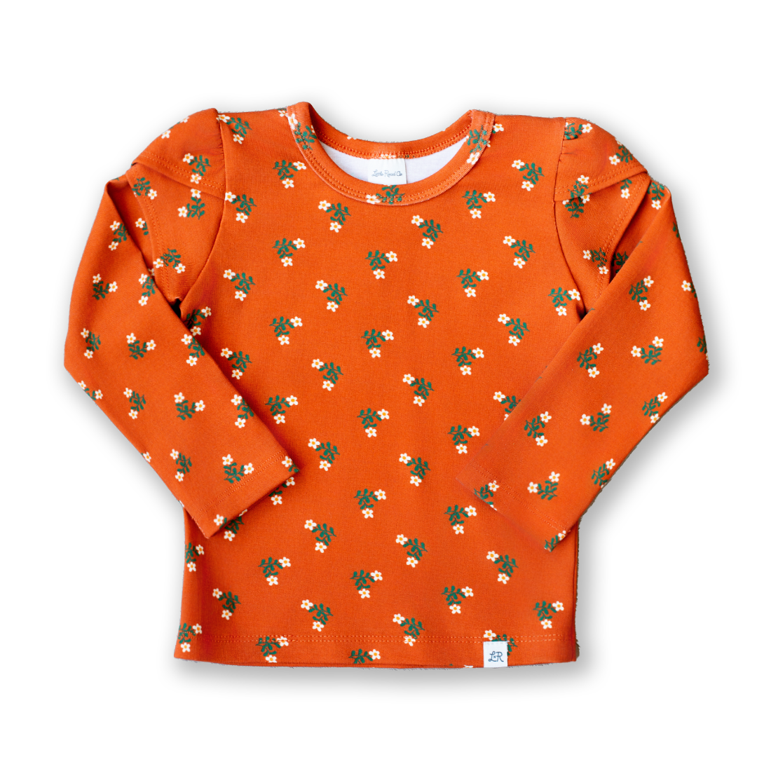 Monarch Flora Long Sleeve Petal Top