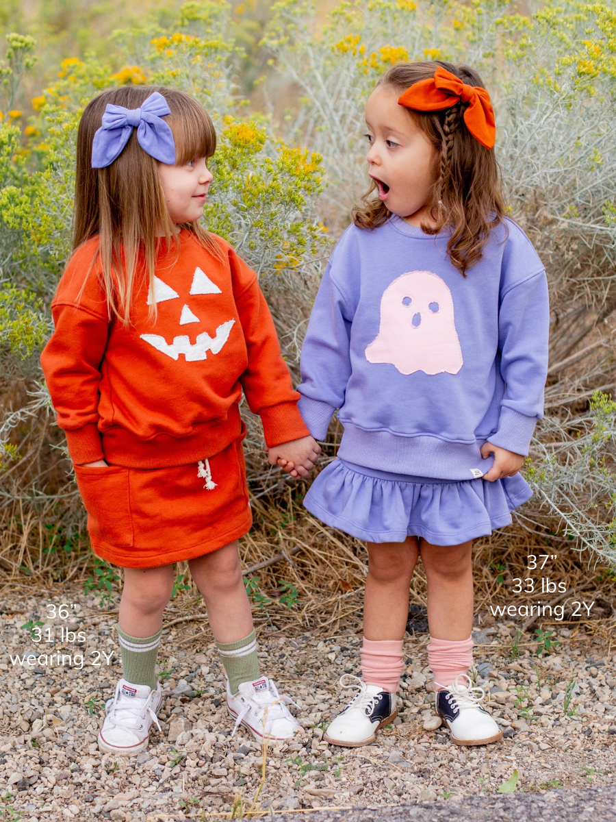 Monarch Jack-o’-Lantern Patch Crewneck