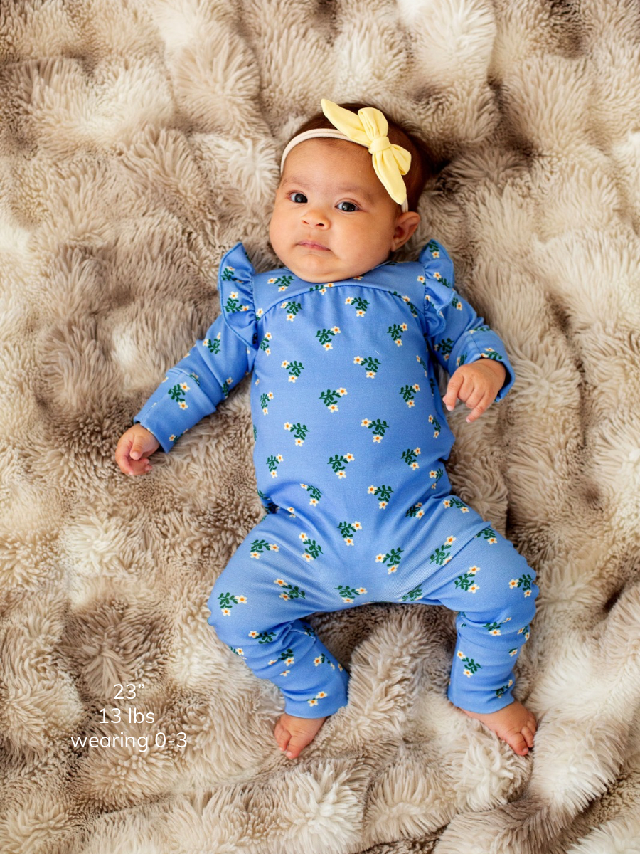 Skipper Flora Flutter Romper