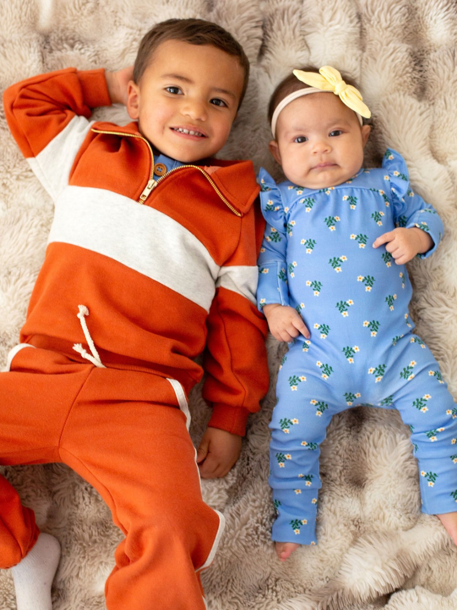 Skipper Flora Flutter Romper