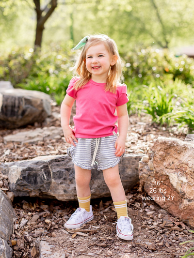 Stone Stripe Puddle Shorts