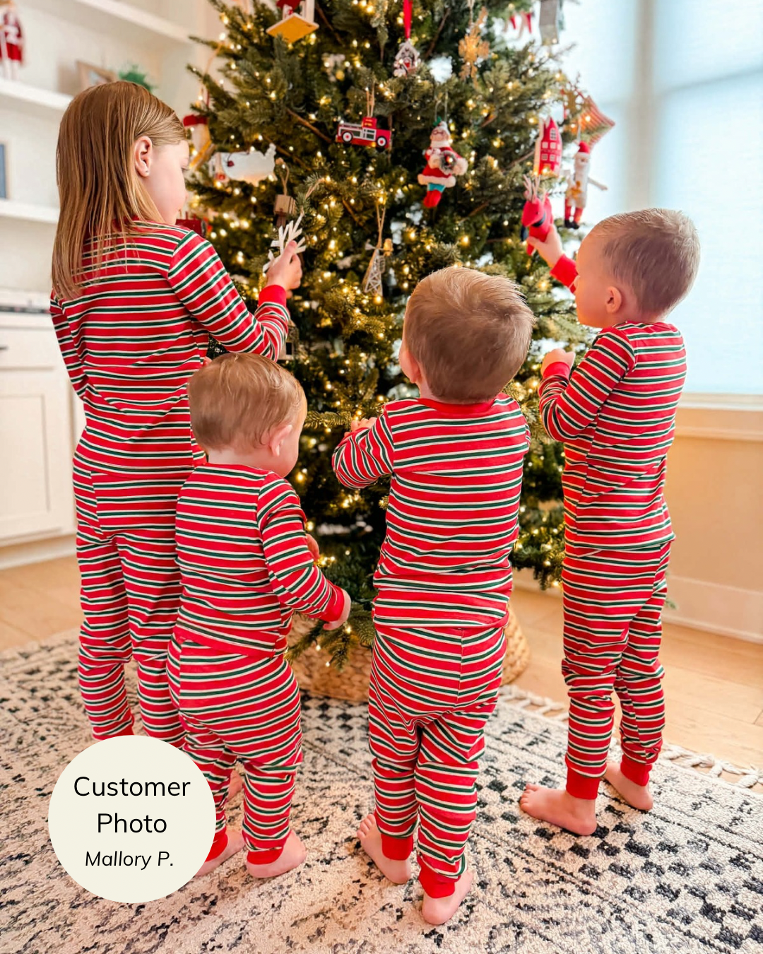 Merry Stripe Lounge Set