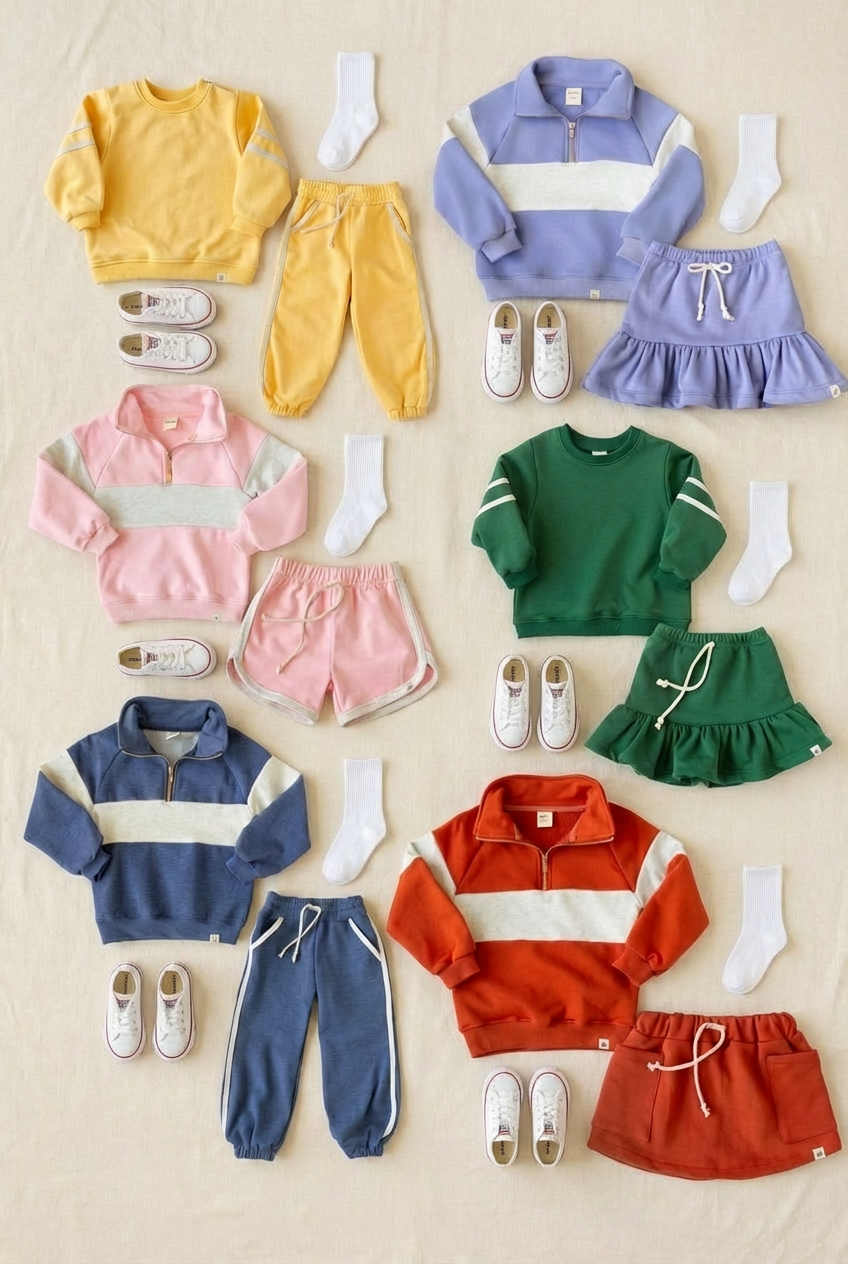 Choose your colors.                                    Every piece coordinates.