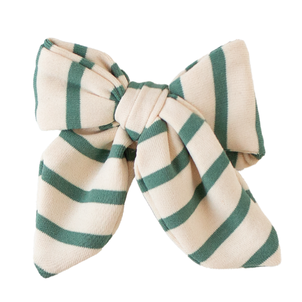 Lakeshore Stripe Medium Bow