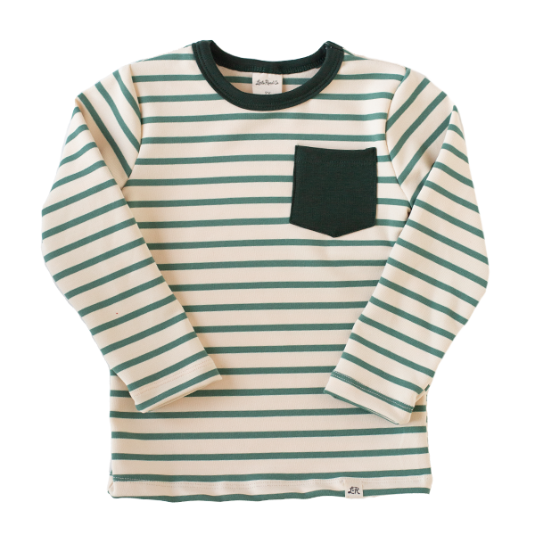 Lakeshore Stripe Long Sleeve Pocket Shirt