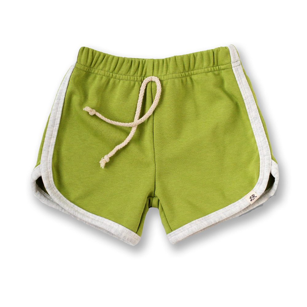 Lime Midi Shorts