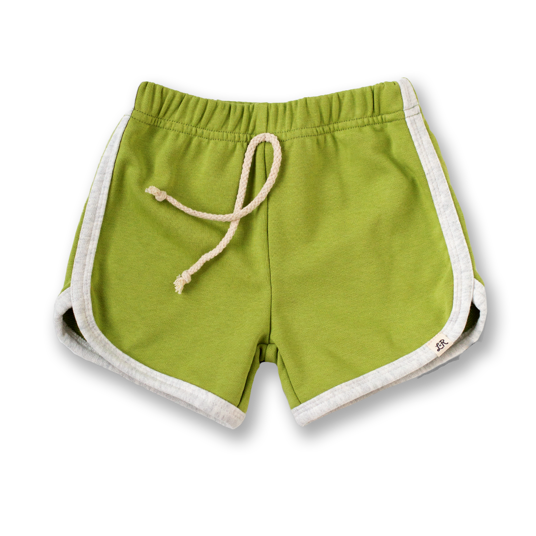 Lime Midi Shorts