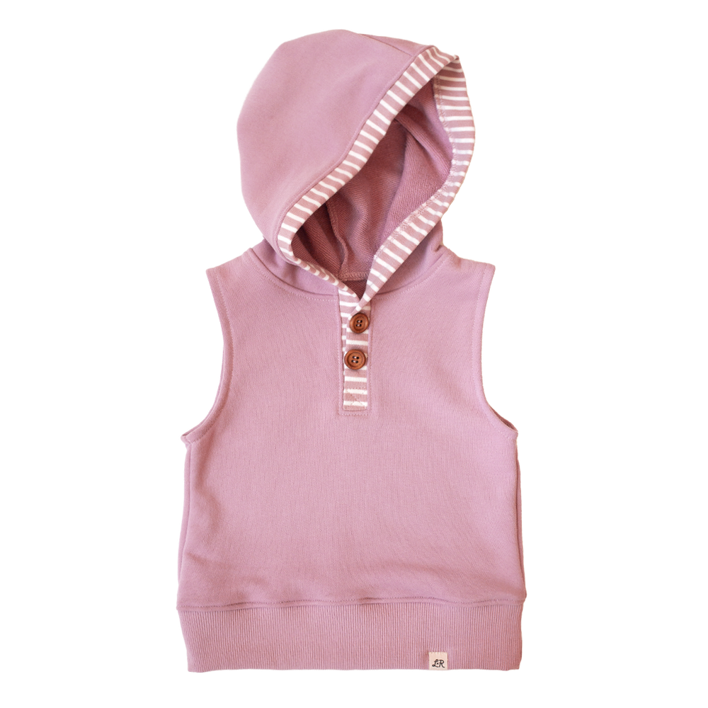 Shell Sleeveless hoodie