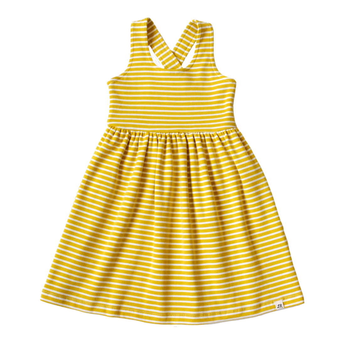 Sun Stripe Crossback Dress