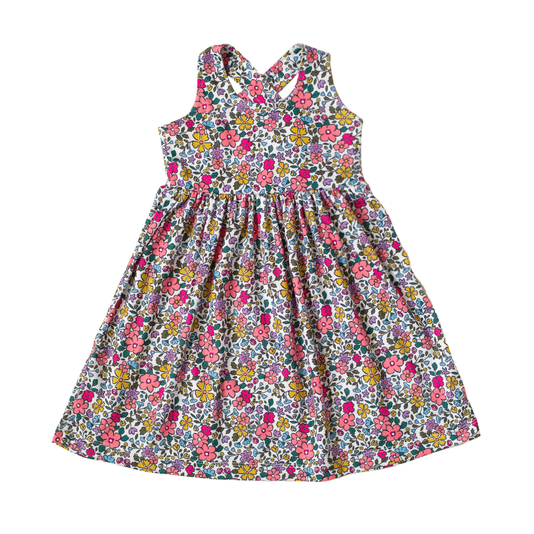 Tropic Floral Crossback Dress