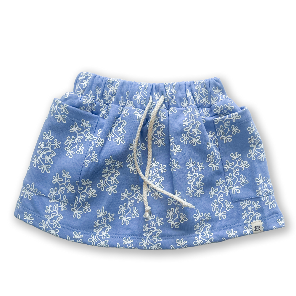 Bluebell Floral Patch Pocket Skort
