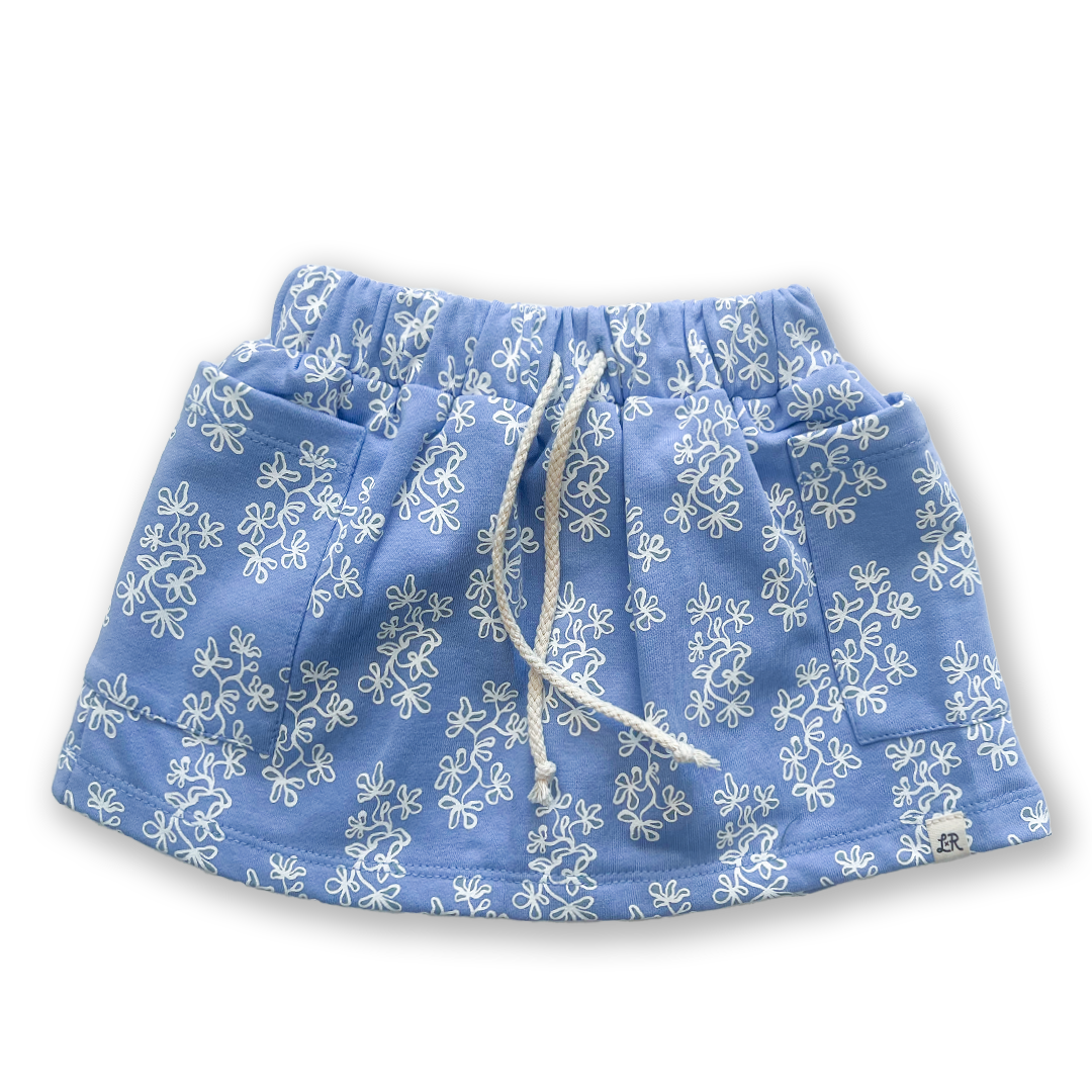 Bluebell Floral Patch Pocket Skort