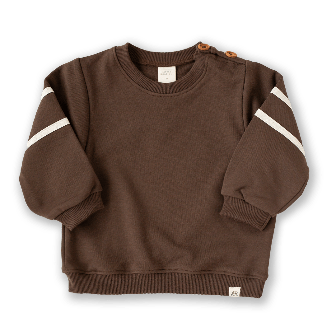 Truffle Drop Shoulder Track Crew - Little Road Co.