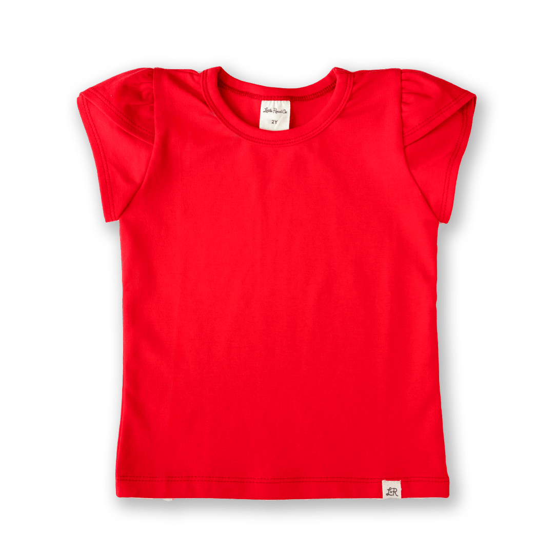 Valor Petal Sleeve Top - Little Road Co.