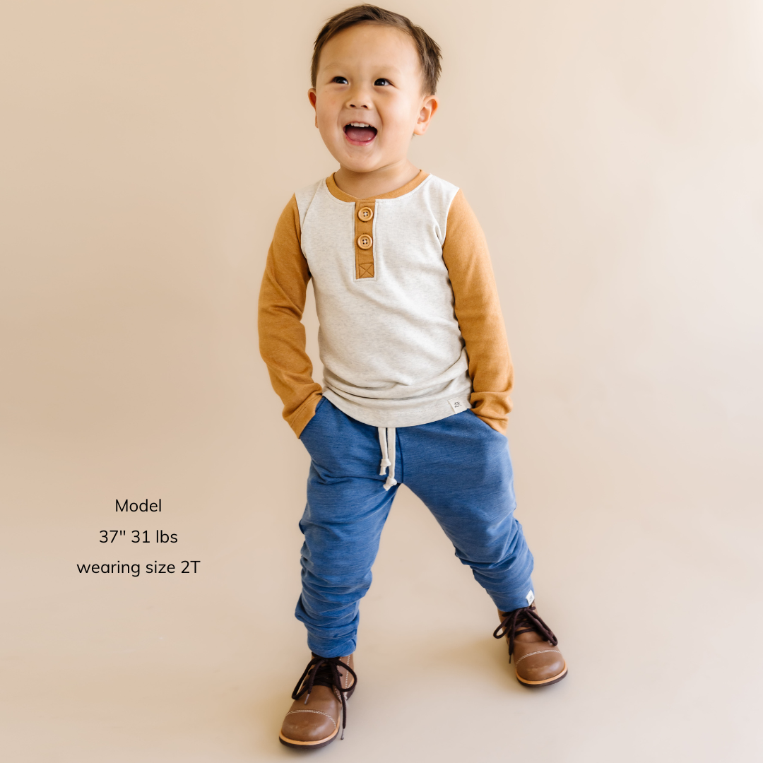 Rust Long Sleeve Button Shirt