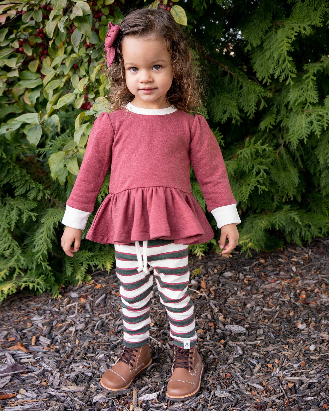Holiday Stripe Leggings