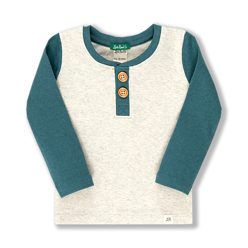 Peacock Long Sleeve Button Shirt